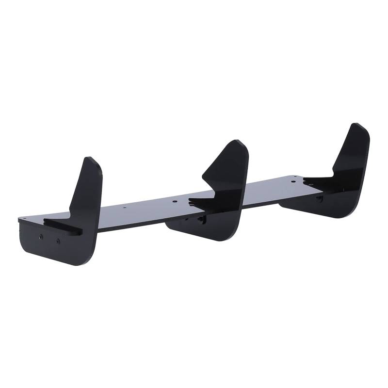 Torvex Heck Stoßfänger Diffusor, Stoßfänger Valance im Maxton-Stil, kompatibel mit MK5 6R 6C 2009-2017, Gloss Black Stoßstangenverlängerung, Heckdiffusor-Kit für MK5 6R 6c von Torvex