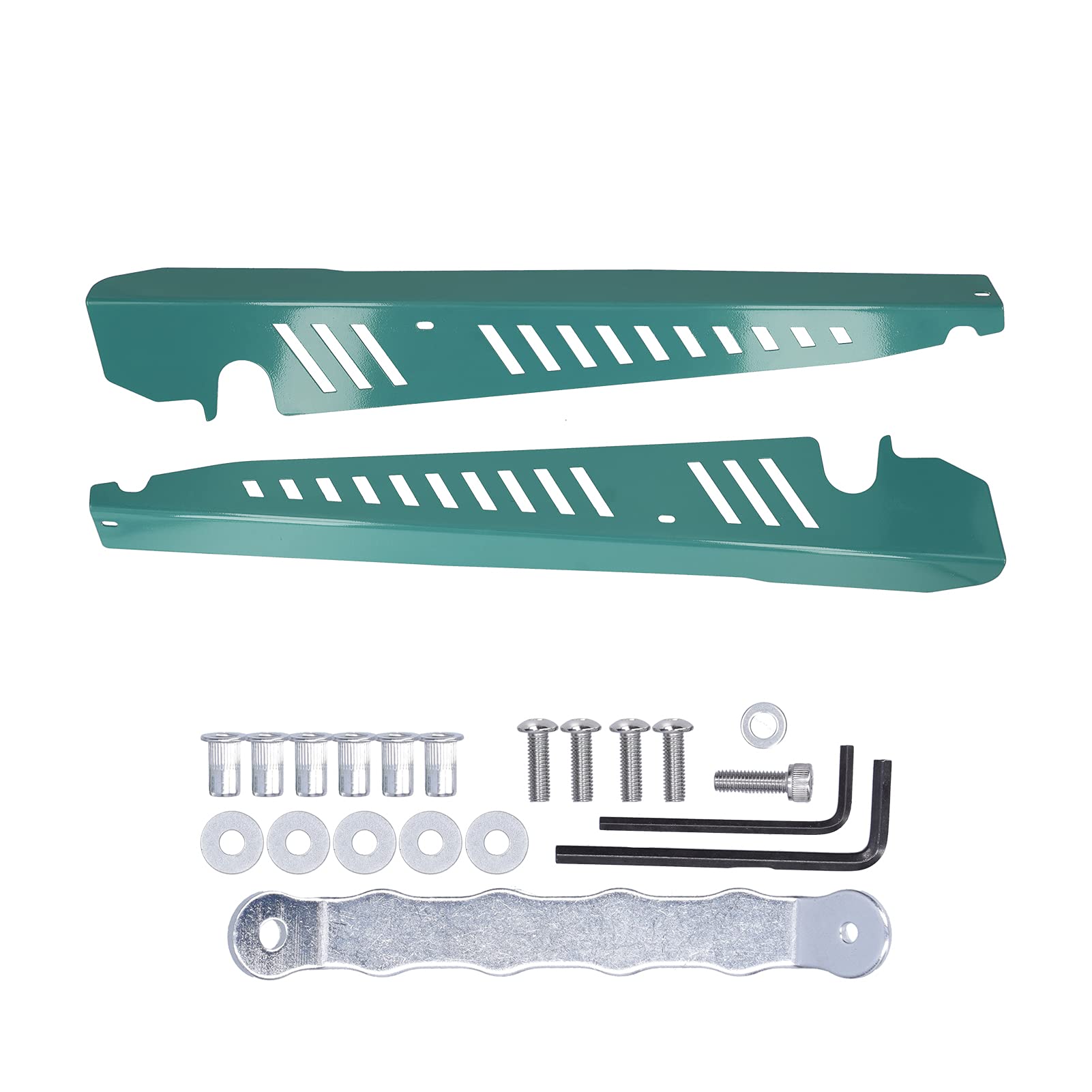 Torvex Kotflügelscharnern, Motorraumabdeckungen Seitentane Montage -Kit, kompatibel mit WRX STI 2015–2020 (Dunkelgrün) von Torvex