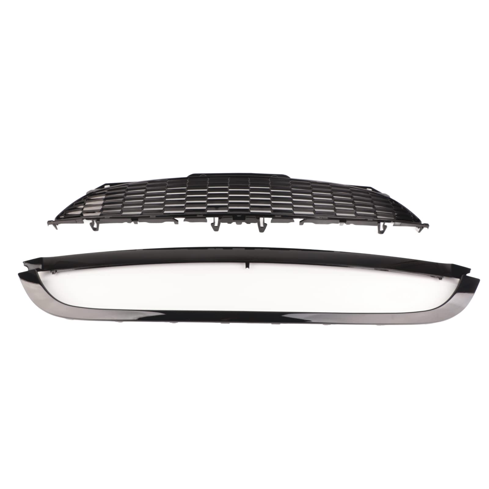 Torvex Kühlergrill -Trimmabdeckung, kompatibel mit R55 R56 R57 R58 R59 Vorderhaube -Form -Surround 3PCS Schwarzer Kühlergrill Trim Kit Torvex Kühlergrill -Trimmabdeckung, kompatibel mit R55 R56 R57 R58 R59 Vorderhaube -Form -Surround 3PCS Schwarzer Kühlergrill Trim Kit von Torvex