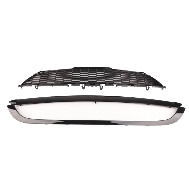 Torvex Kühlergrill -Trimmabdeckung, kompatibel mit R55 R56 R57 R58 R59 Vorderhaube -Form -Surround 3PCS Schwarzer Kühlergrill Trim Kit von Torvex