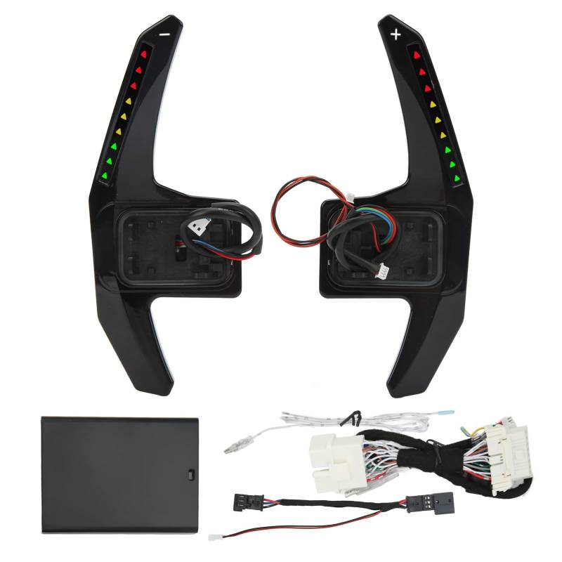 Torvex Paddel Shifter Extension, kompatibel mit der F G -Serie M Sport M2 M3 M4 M5 M6 X5M X6M LED -Gangschaltregler Ersatzkit Kit (Black) von Torvex