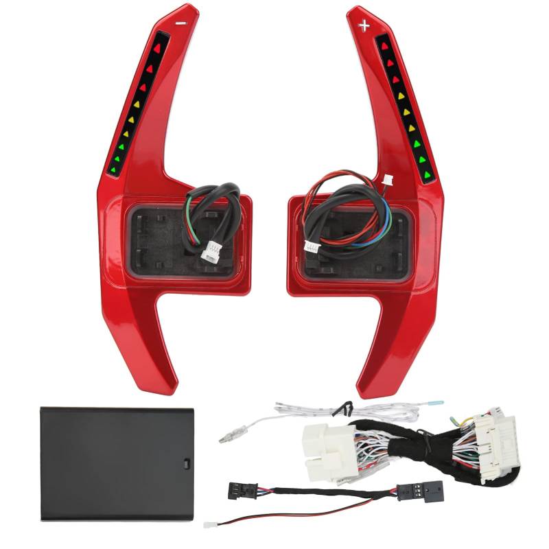 Torvex Paddel Shifter Extension, kompatibel mit der F G -Serie M Sport M2 M3 M4 M5 M6 X5M X6M LED -Gangschaltregler Ersatzkit Kit (Red) von Torvex
