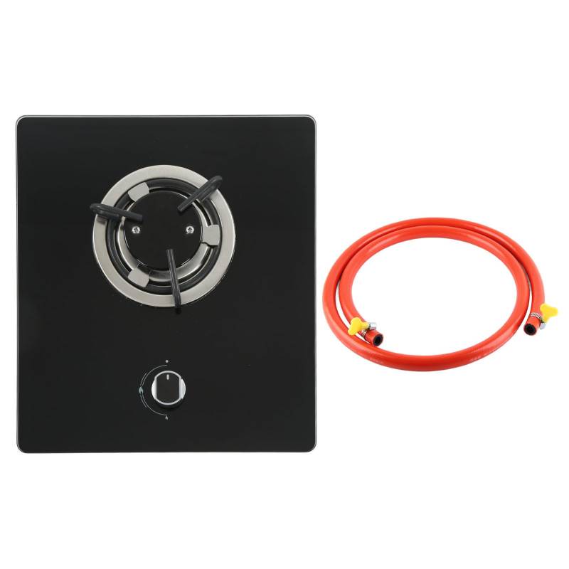 Torvex RV Cooktop Gasbrenner kompatibel mit Caravan Yacht Boat RV Herd mit gehärtetem Glasgasbooktop -Panel von Torvex