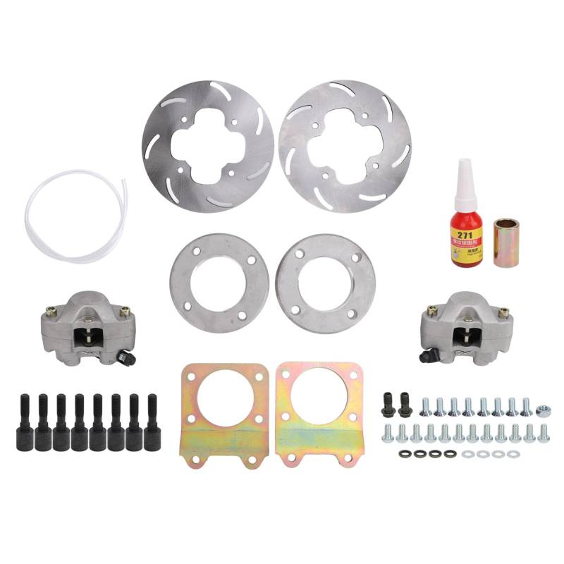 Torvex -Scheibenbremskit, vordere Bremsbaugruppe und Rotorumwandlungsset kompatibel mit 450 Foreman 300 Fourtrax 4x4, ATV -Vorderdiskbrems -Upgrade -Kit kompatibel von Torvex