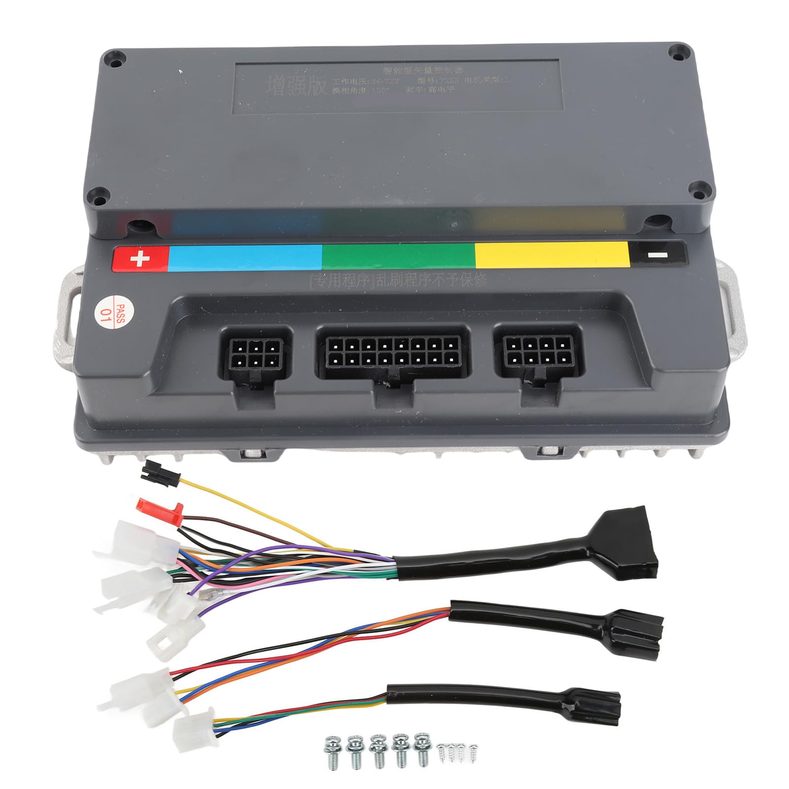 Torvex Sinuswave Controller, bürstenloser DC -Motor Controller 3960W 36 V -72V für Elektrofahrradmotorrad -Hub mit mittlerem Antriebsantrieb Torvex Sinuswave Controller, bürstenloser DC -Motor Controller 3960W 36 V -72V für Elektrofahrradmotorrad -Hub mit mittlerem Antriebsantrieb von Torvex