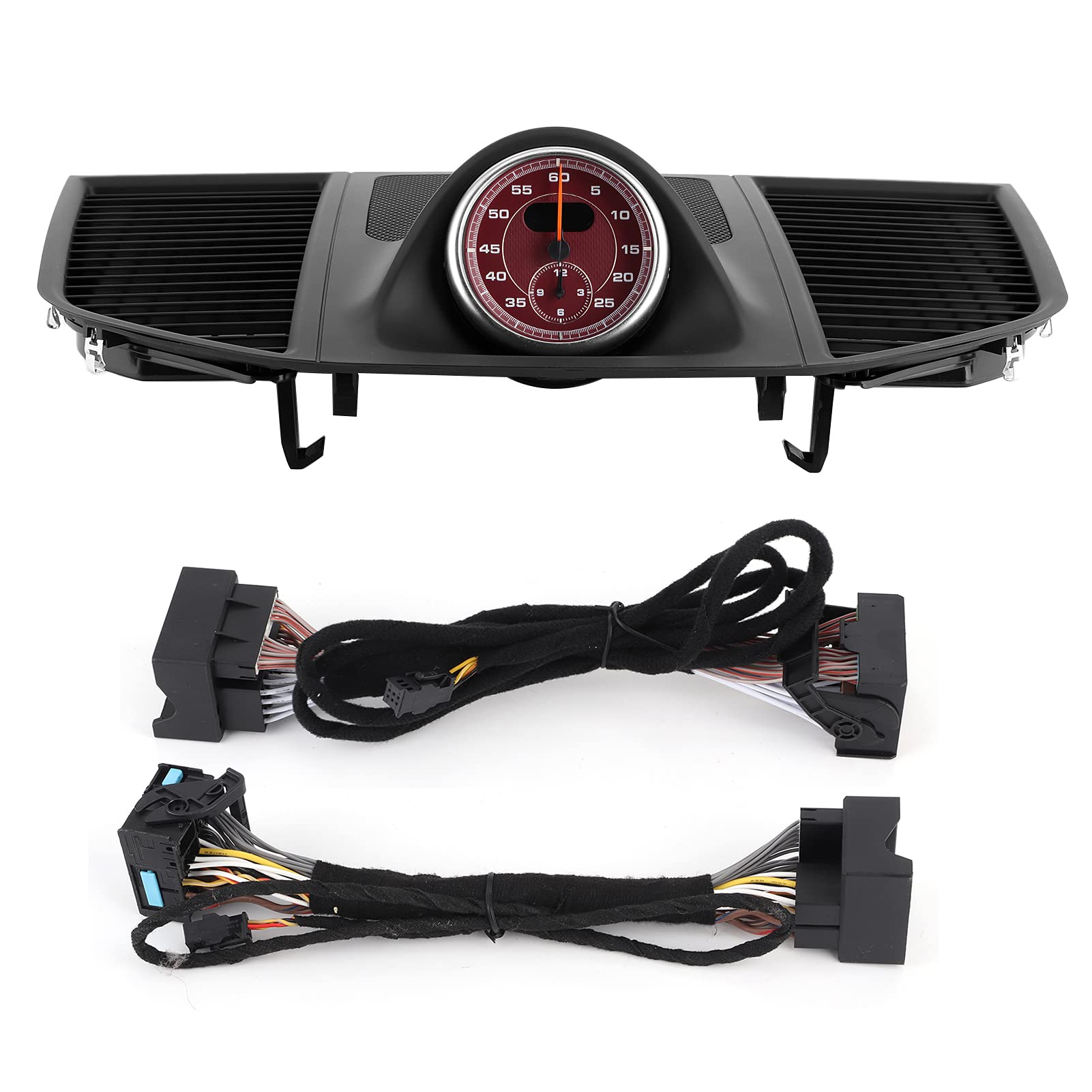 Torvex Taktplatte Abdeckung Chrono Dashboard -Trim kompatibel mit 2014-2016 Dash Clock Instrument Panel obere Abdeckung (Cronómetro rojo) von Torvex
