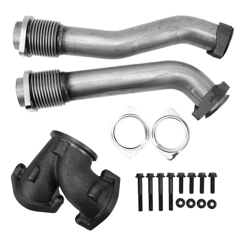Torvex -Up -Rohrkit, Abgas -Bellow -Baugruppe, kompatibel mit 7.3L PowerStroke, Turbo -Maniol -Upgrade -Kit von Torvex