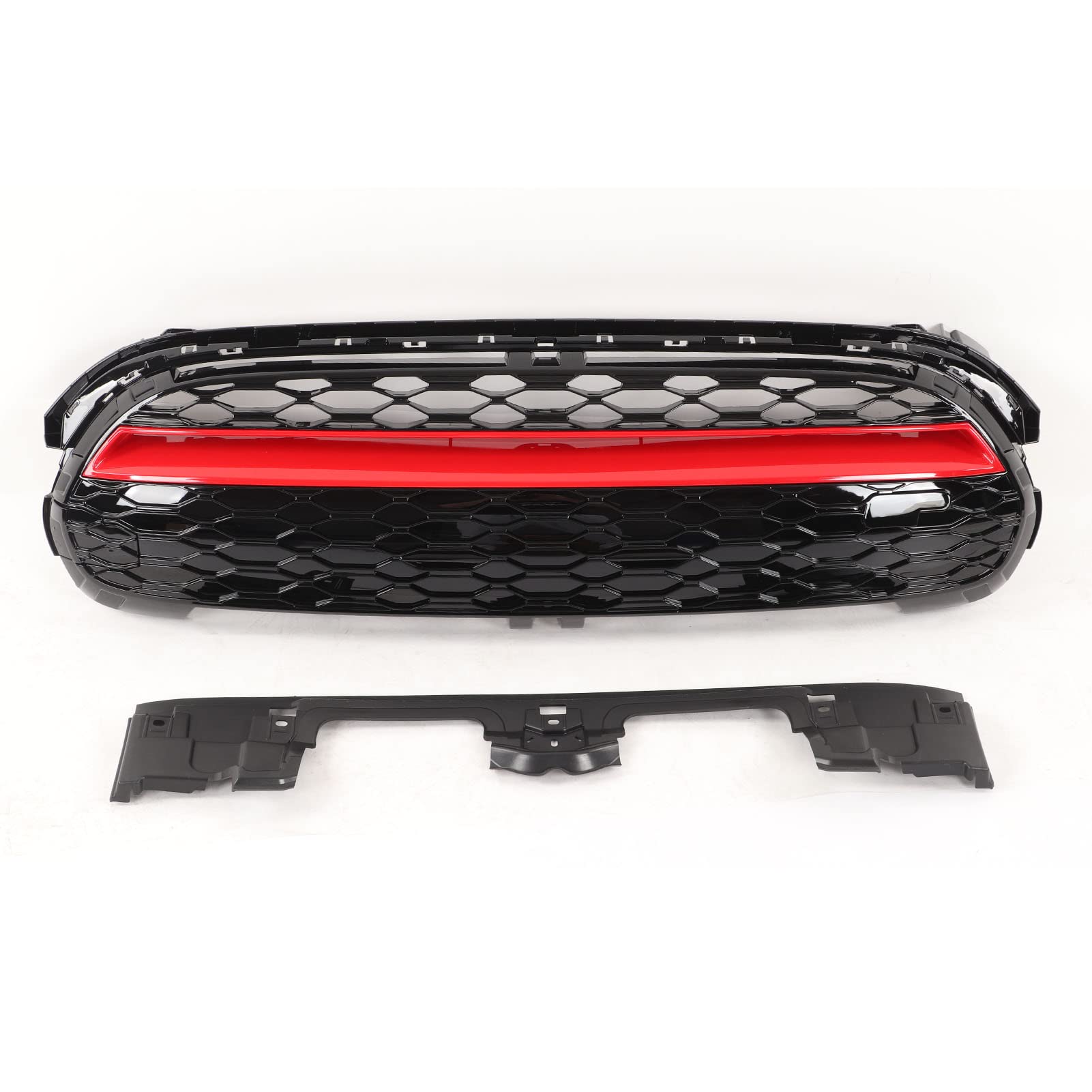 Torvex vorderer Stoßfänger Kühlergrill, glänzender schwarzer oberer Stoßfänger Kit kompatibel mit Mini F55 F56 F57 One S JCW GP, 2014-2021 GP3 -Kühlergrillersatz Torvex vorderer Stoßfänger Kühlergrill, glänzender schwarzer oberer Stoßfänger Kit kompatibel mit Mini F55 F56 F57 One S JCW GP, 2014-2021 GP3 -Kühlergrillersatz von Torvex