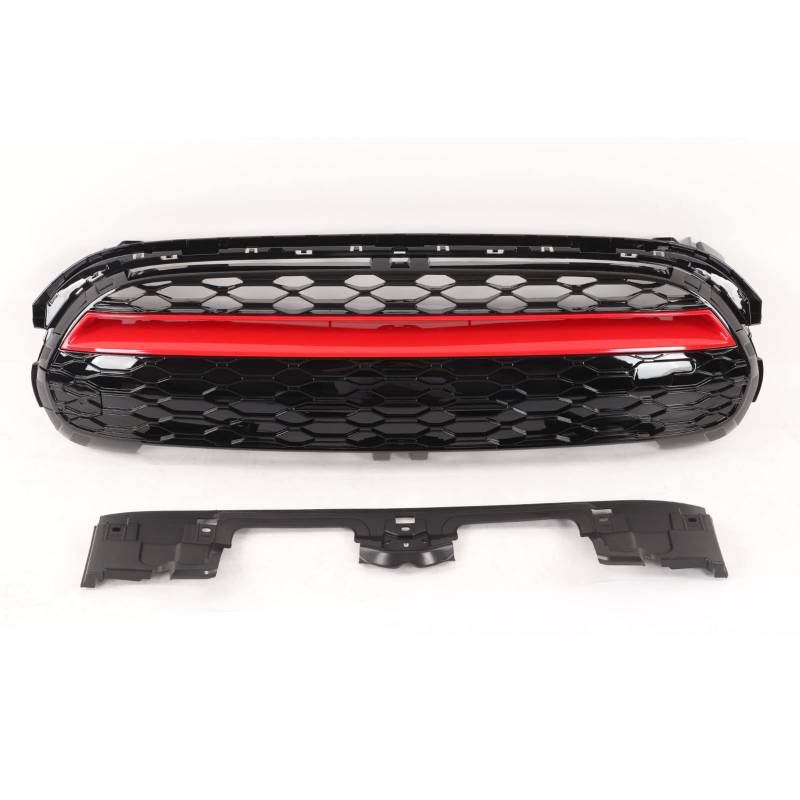 Torvex vorderer Stoßfänger Kühlergrill, glänzender schwarzer oberer Stoßfänger Kit kompatibel mit Mini F55 F56 F57 One S JCW GP, 2014-2021 GP3 -Kühlergrillersatz von Torvex