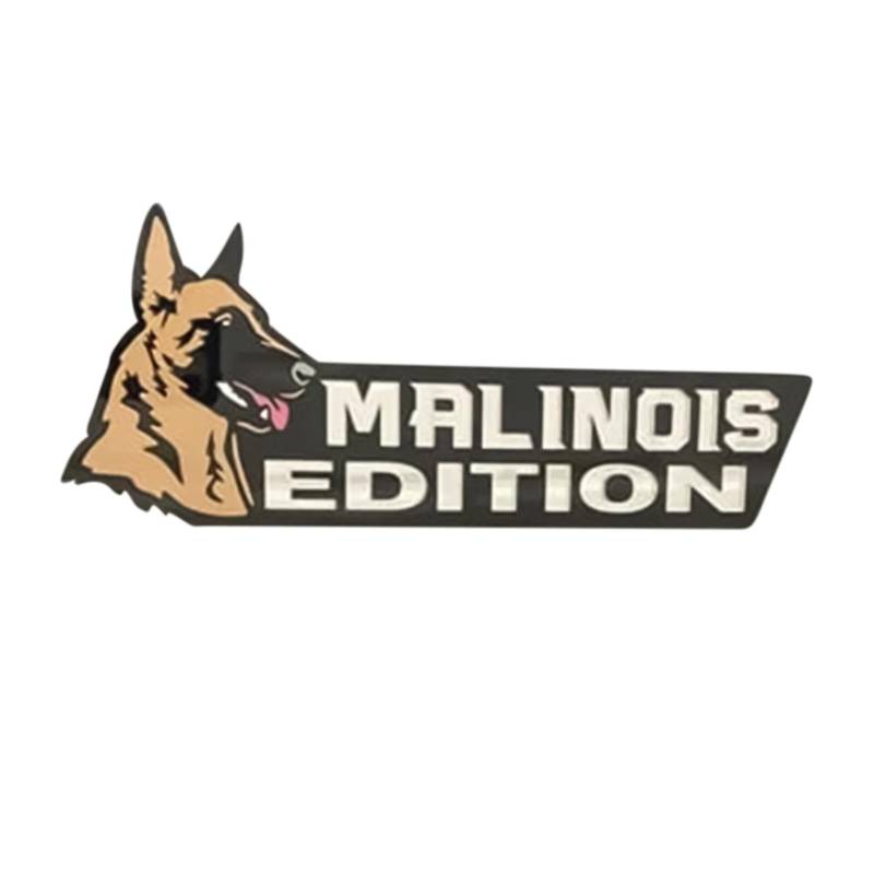 Hund Aufkleber Modern Sticker, Autoaufkleber Hunde -Hundeabzeichen, Lustiges Autoabzeichen aus Acryl, stilvolle Autoembleme und Abzeichen, Abzeichenaufkleber fürs Auto, Autoaufkleber von Toseky