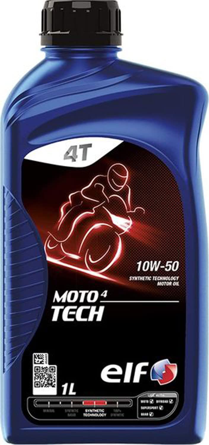 MOTO 4 TECH 10W50 1 Liter MOTO 4 TECH 10W50 1 Liter von Total