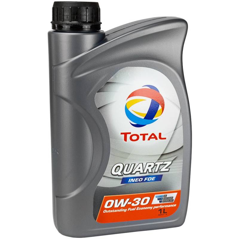 Total Motoröl Quartz Ineo Fde 0W-30 Motorenöl Motor Oil Schmieröl 1L 2205312 von Total