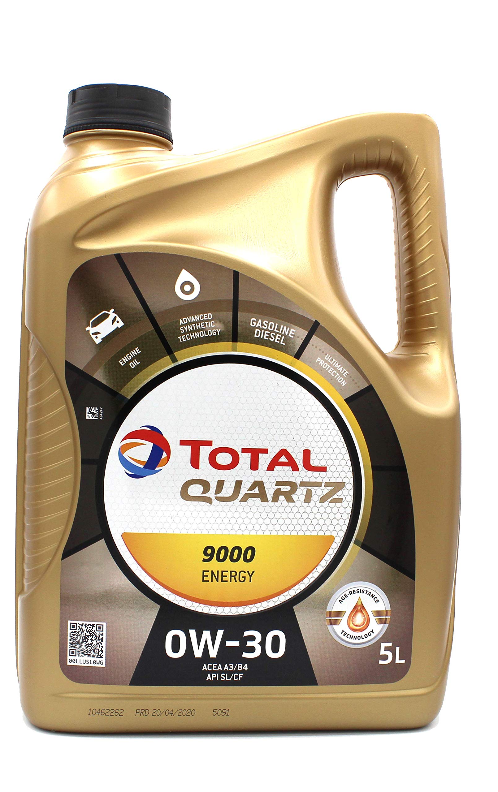 Total 0W-30 Quartz 9000 Energy - 5 Liter 0W30 Motoröl von Total