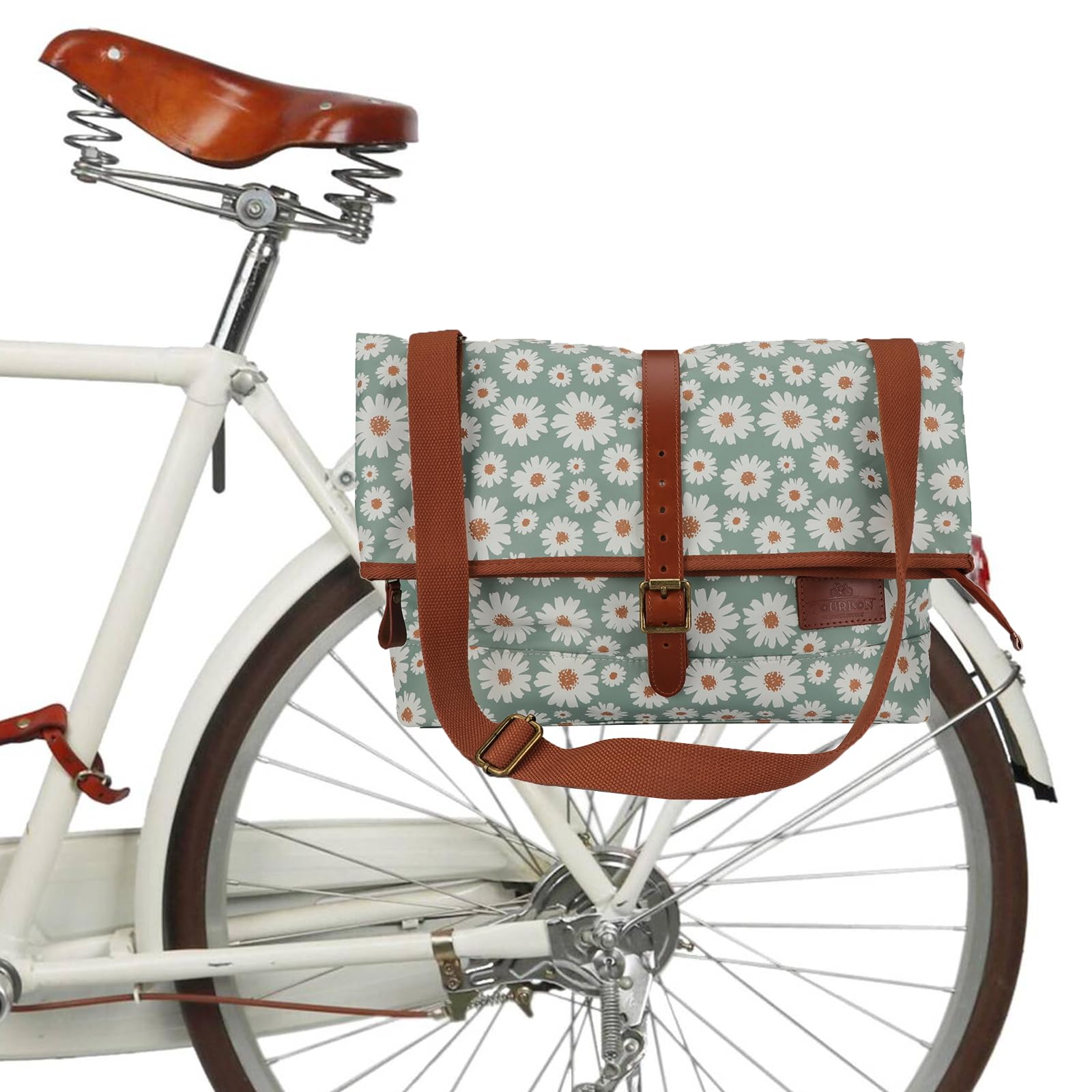 Tourbn TOURBON Damen Fahrradtasche Shopper Wasserdicht Segeltuch Fahrradtaschen für Heckträger Handtasche für Radfahren Reisen Tourbn TOURBON Damen Fahrradtasche Shopper Wasserdicht Segeltuch Fahrradtaschen für Heckträger Handtasche für Radfahren Reisen von Tourbn