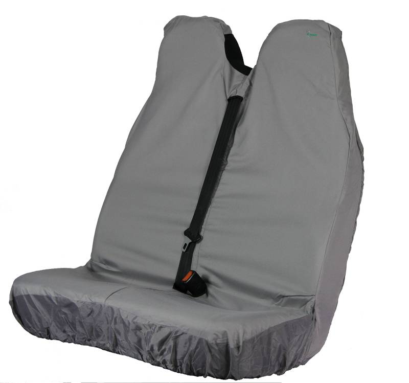 Town and Country 3D Sitzbezug für Transporter-Doppelsitze, Grau von Town & Country Vehicle Seat Covers