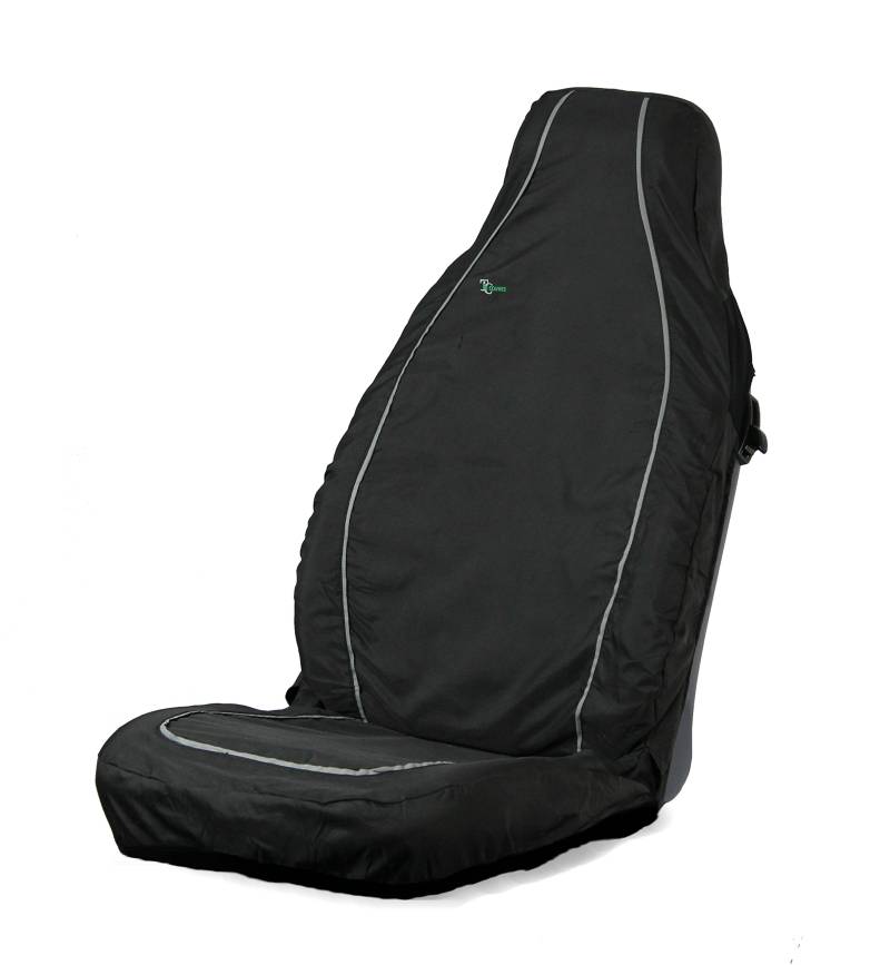 Town & Country Sitzbezug, Airbag-kompatibel, Schwarz von Town & Country Vehicle Seat Covers