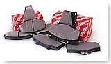Original Toyota Corolla Optifit Bremsbeläge Achsen-Set 1998–2001 04465YZZBE von Toyota