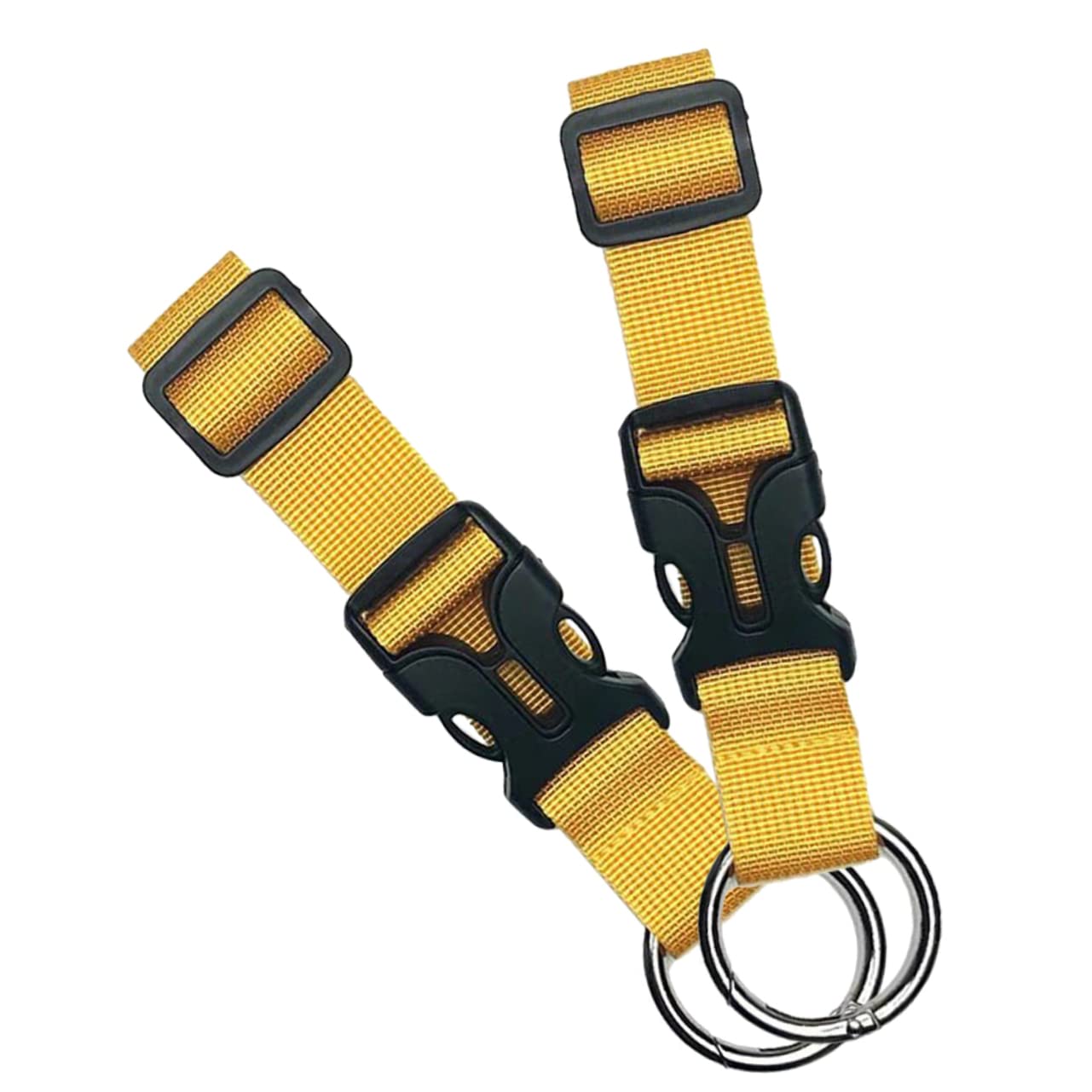 Toyvian 1 Satz Koffergurt Reisegepäckgurte Koffergürtel Gurtbänder Für Taschen Stichworte Gepäckgurte Zum Tragen Taschengurte Für Gepäck Strapazierfähige Riemen Gelb Nylonimitat 2 Stück von Toyvian