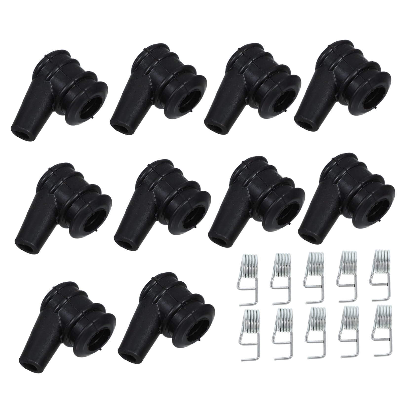 Toyvian 10 Stücke Zündung Zündkerzen Zündkerze Terminal Enden Gummi Schwarz Toyvian 10 Stücke Zündung Zündkerzen Zündkerze Terminal Enden Gummi Schwarz von Toyvian
