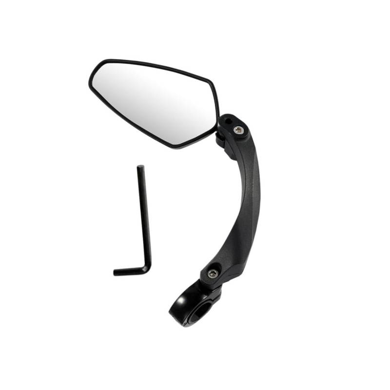 Toyvian 1Stück Fahrrad Rückspiegel Links Verstellbares Außenspiegel für Mountainbike und Bike Zubehör für Sicheres Fahren und Kompakt von Toyvian