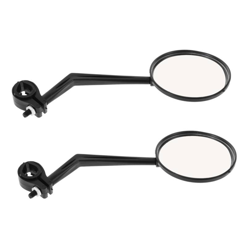 Toyvian 2 Stück Spiegelzubehör Ansicht Sicherheitsfahrräder Erwachsene Rollerspiegel Lenkerspiegel Reitspiegel Für Lenker Rollerteile Elektroroller Rückspiegel Fahrradspiegel Aluminium von Toyvian