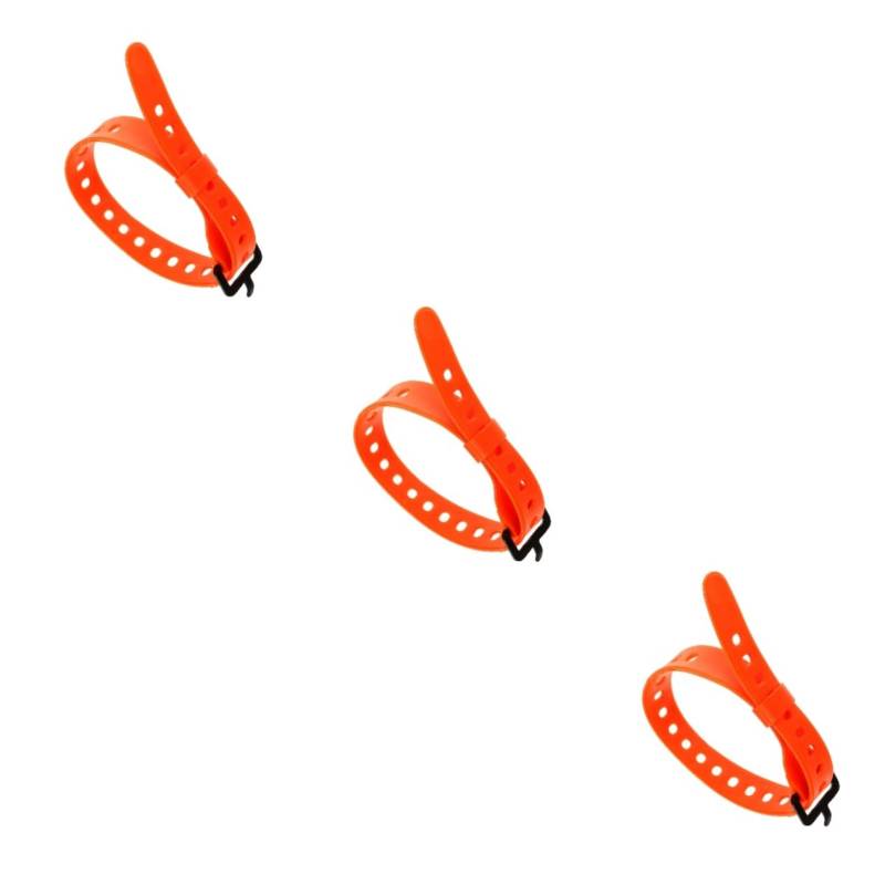 Toyvian 3 Stück Multifunktionales Zurrseil Koffergurt Packgurt Mit Schnalle Gepäckbindegurte Motorrad Frachtgurt Packgurte Schnallengurte Gepäckgurt Orange Gummi von Toyvian