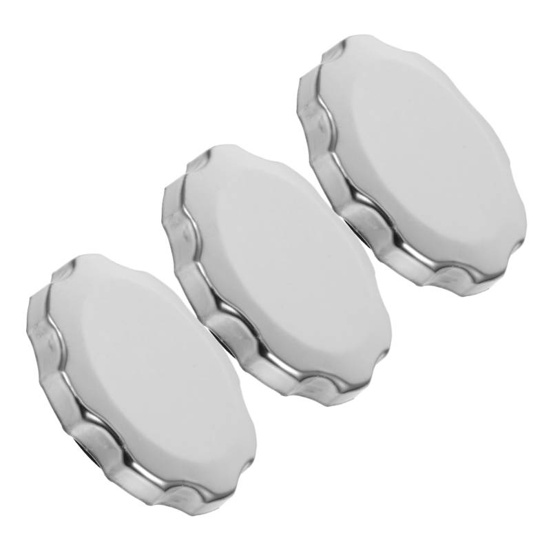 Toyvian 3 Stück Tankdeckel Generator Tank Tankdeckel Dirtbike Tankdeckel Mini Tankdeckel Benzingenerator Deckel Tankdeckel Für Landwirtschaftliche Fahrzeuge Eisen Silber von Toyvian