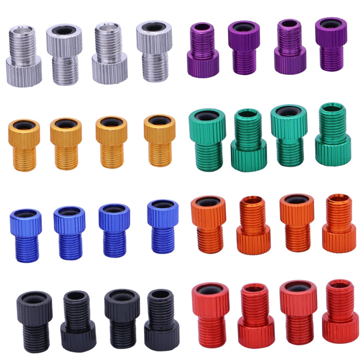 Toyvian 4 Stück Kompressor Adapter Französischer Ventiladapter Adapter Für Ventilpumpe Reifenventil-adaptersatz Luftpumpenadapter Luftventiladapter Fahrradventiladapter Black Toyvian 4 Stück Kompressor Adapter Französischer Ventiladapter Adapter Für Ventilpumpe Reifenventil-adaptersatz Luftpumpenadapter Luftventiladapter Fahrradventiladapter Black von Toyvian