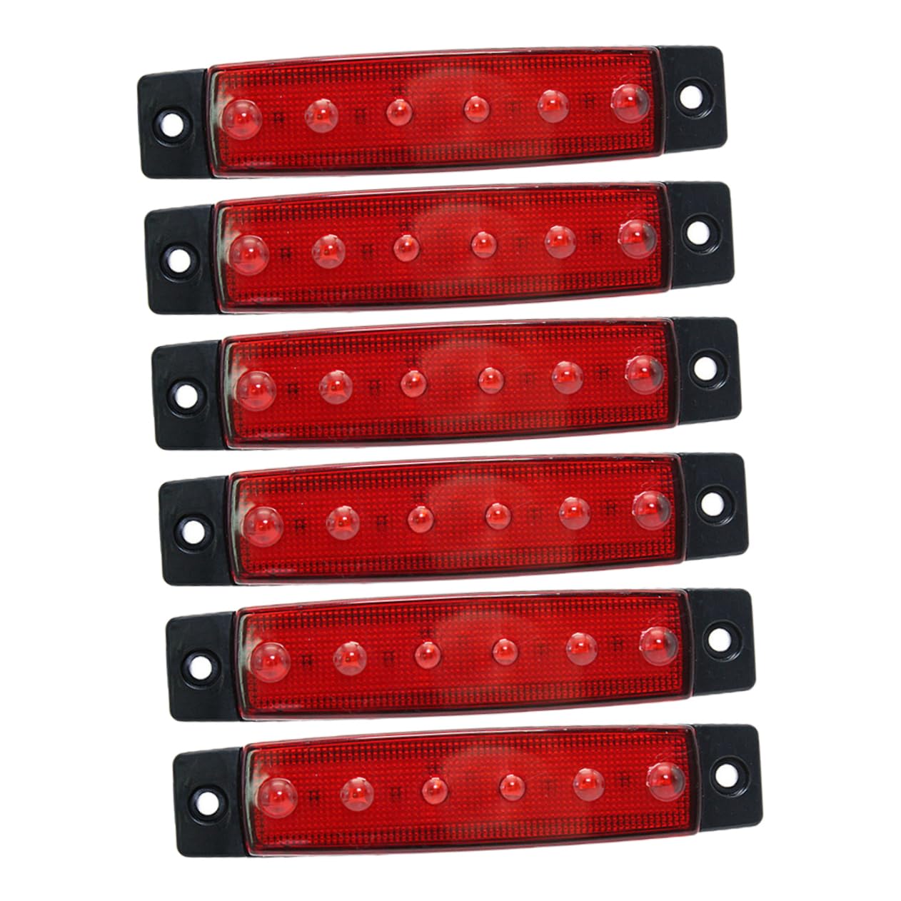 Toyvian 6 Stück 6 Wasserdichte Bootsbeleuchtung Navigationslichter Für Boote Schiff Boot Marine Bootsnavigation Led-lichtleisten Für Den Bootsinnenraum Marine Navigationslicht Blau Abs Rot von Toyvian