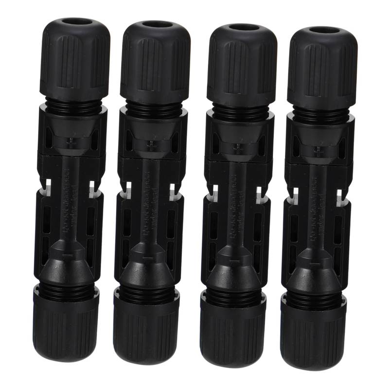 Toyvian 8Stücke Teiliges Wasserdichter Solarpanel Kabelverbinder Adapter Für Anwendungen Langlebige Und Sichere Verbindung Einfache Installation Für Außenbereich von Toyvian