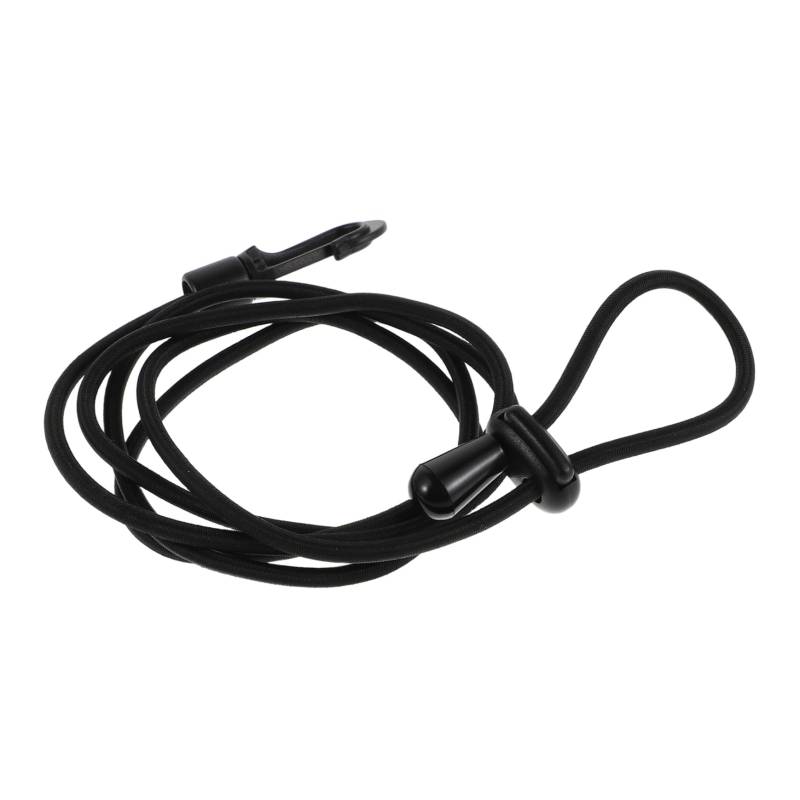 Toyvian Anti Verlorenes Seil Kajak Leine Paddle Board Zubehör Paddle Board Anschlussgurte Kajak Zubehör Paddle Leine Schwarzes Nylon von Toyvian
