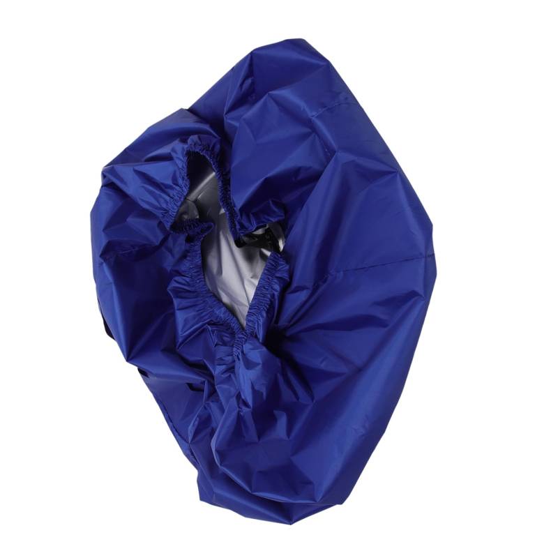 Toyvian Motorschutz für Fischerboote Bootsmotor Abdeckung Außenbordmotor Schutzhaube Kajak-Kanu-Motorschutz Haubenschutz groß Schatten Schutzhülle Motorabdeckung für Kanu Polyester Blue von Toyvian