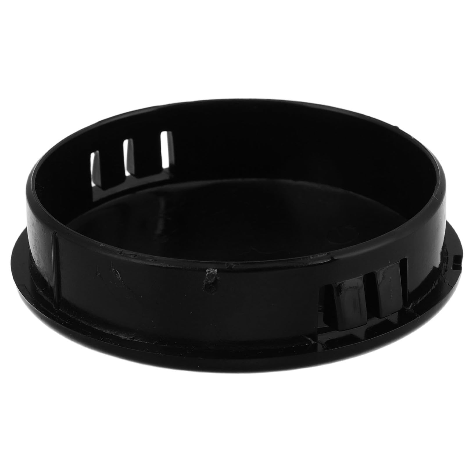 Toyvian Schwarz Lenkrad Spinner Lenkrad Center Cap PC Yacht Lenkrad Lenkrad von Toyvian