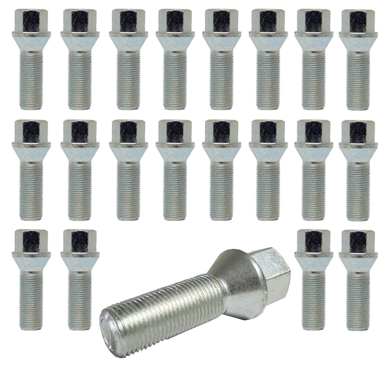 20 Radschrauben Radbolzen Kegelbund M14x1,25 30mm kompatibel mit BMW X5 X6 1er 2er 3er 4er 5er 6er 7er X3 20 Radschrauben Radbolzen Kegelbund M14x1,25 30mm kompatibel mit BMW X5 X6 1er 2er 3er 4er 5er 6er 7er X3 von TRACER