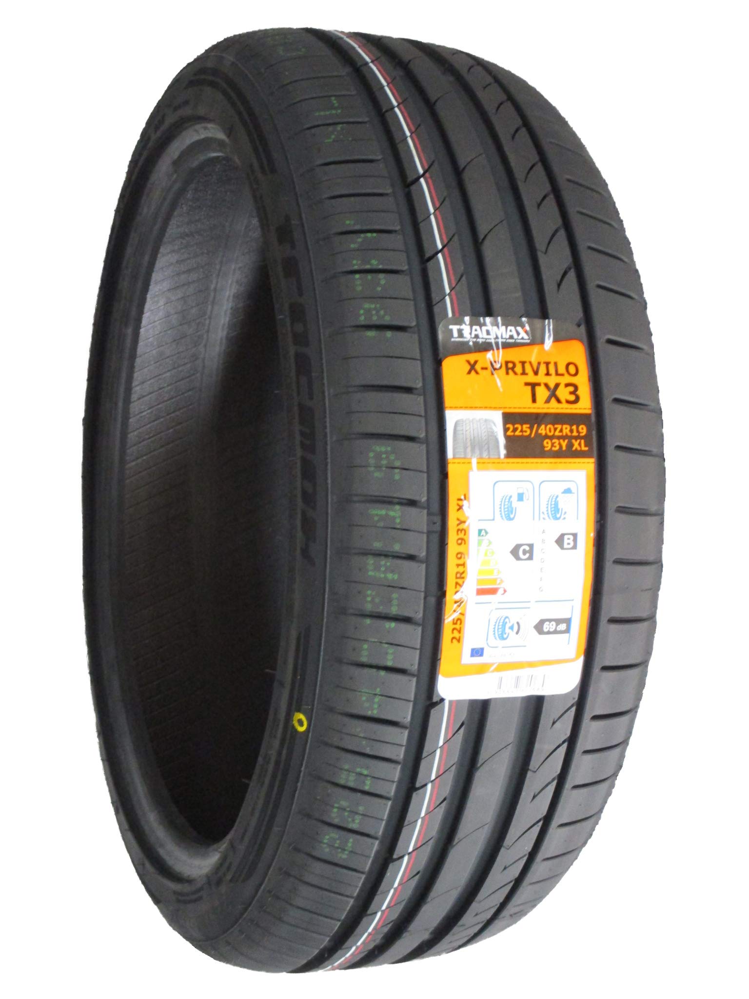 TracMax X Privilo TX-3 XL - 225/40R19 93Y - Sommerreifen von Tracmax