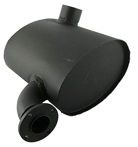 Schalldämpfer passend für Ford New Holland TM125 8360 8560 82010811 87344289 von Tractorparts.Store