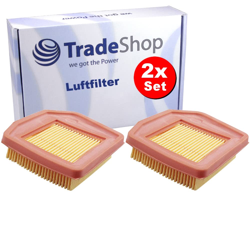 2x Trade-Shop Ersatz Luftfilter für Stihl FS 240 RC-E, FS 240 RC-E Z, FS 240 R-Z, FS 240 Z, FS 260, FS 260 C-E, FS 260 C-E Z ersetzt 4147-141-0300 2x Trade-Shop Ersatz Luftfilter für Stihl FS 240 RC-E, FS 240 RC-E Z, FS 240 R-Z, FS 240 Z, FS 260, FS 260 C-E, FS 260 C-E Z ersetzt 4147-141-0300 von Trade-Shop