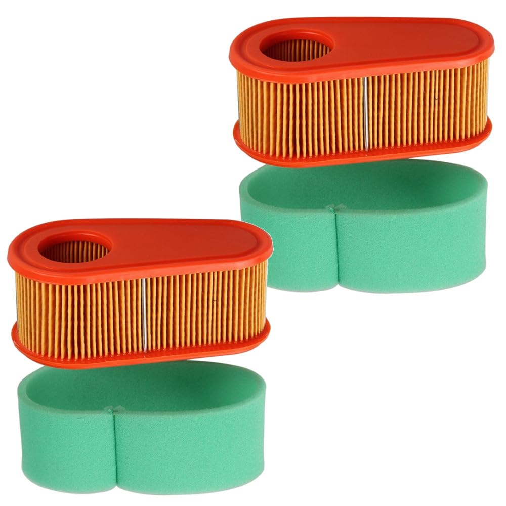 2x Trade-Shop Luftfilter Ersatz für Briggs & Stratton 795066 790388 Alpina AT1 66 HCB 7.5, 8.0 und 8.5 PS DOV-Motoren 700E 111P02 111P05 112P02 112P05 114P0211 11P905 11P907 121Q02 121Q07 2x Trade-Shop Luftfilter Ersatz für Briggs & Stratton 795066 790388 Alpina AT1 66 HCB 7.5, 8.0 und 8.5 PS DOV-Motoren 700E 111P02 111P05 112P02 112P05 114P0211 11P905 11P907 121Q02 121Q07 von Trade-Shop