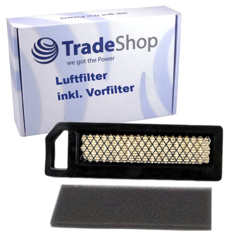 Trade-Shop Luftfilter inkl. Vorfilter ersetzt Kawasaki 11029-7010 KM-11029-7010 11029-7016 11029-0017 11029-0018 11029-7021 11013-2232 11013-7018 von Trade-Shop