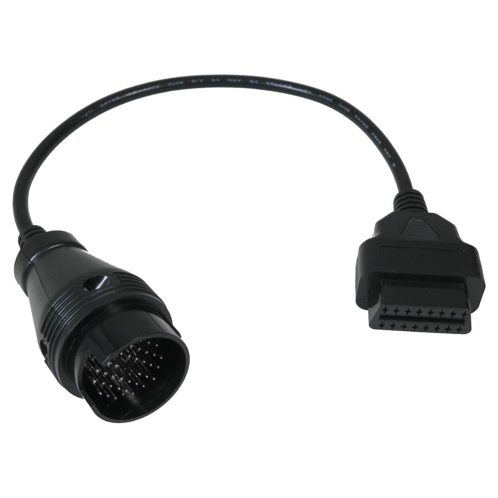 Trade-Shop OBD OBD2 Diagnose Adapter Kabel für Mercedes Benz 38 Pin Anschluss, Extra Dickes Kabel, Hochwertige Verarbeitung und Qualität von Trade-Shop