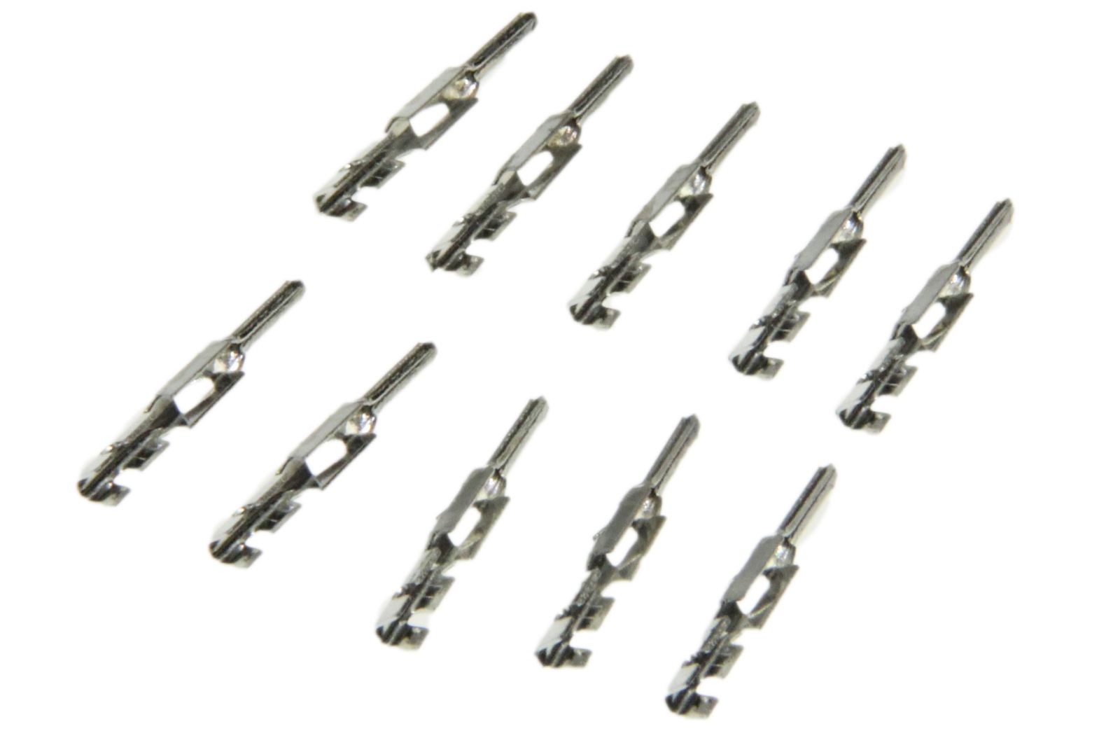 Mini ISO Kontakte 10 x männlich Micro Timer Crimp male Pin Buchse Stecker Litze Mini ISO Kontakte 10 x männlich Micro Timer Crimp male Pin Buchse Stecker Litze von Tradefox GmbH