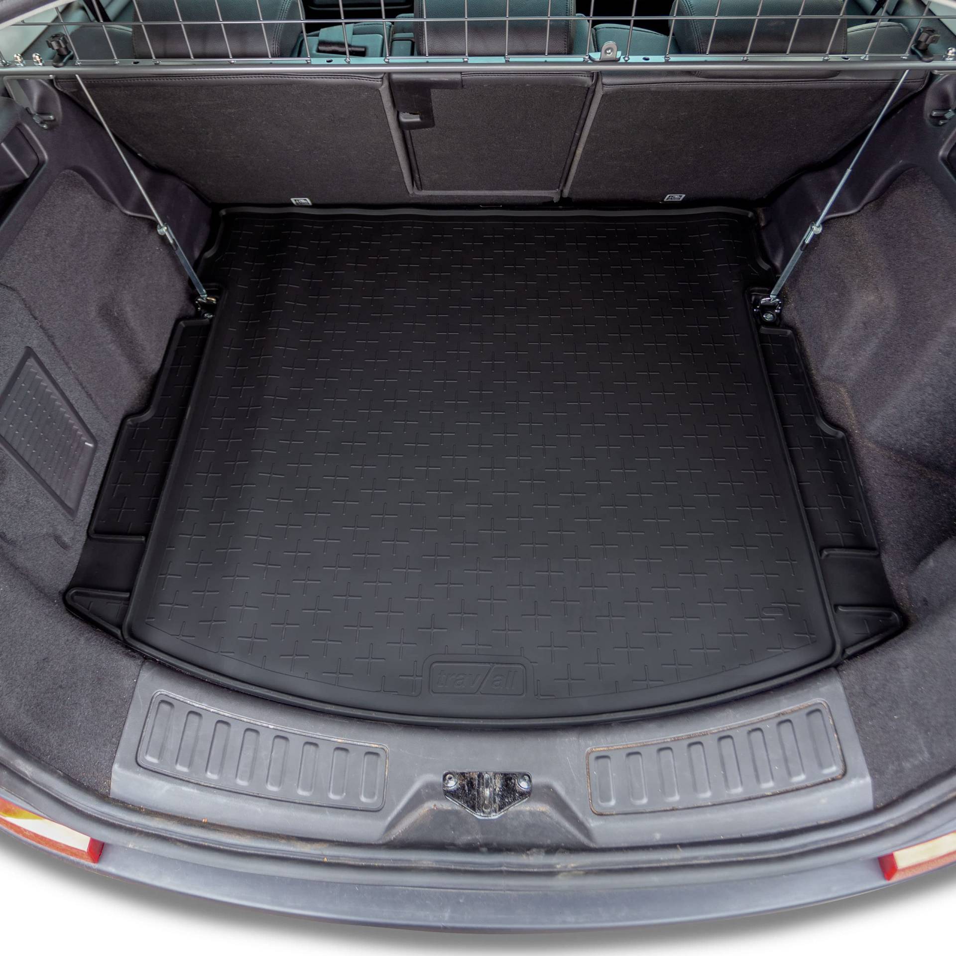 Travall CargoMat Liner Kofferraumwanne Kompatibel Mit Land Rover Discovery Sport 7 Sitzen (2015-2019) TBM1127 - Maßgeschneiderte Gepäckraumeinlage mit Anti-Rutsch-Beschichtung von Travall