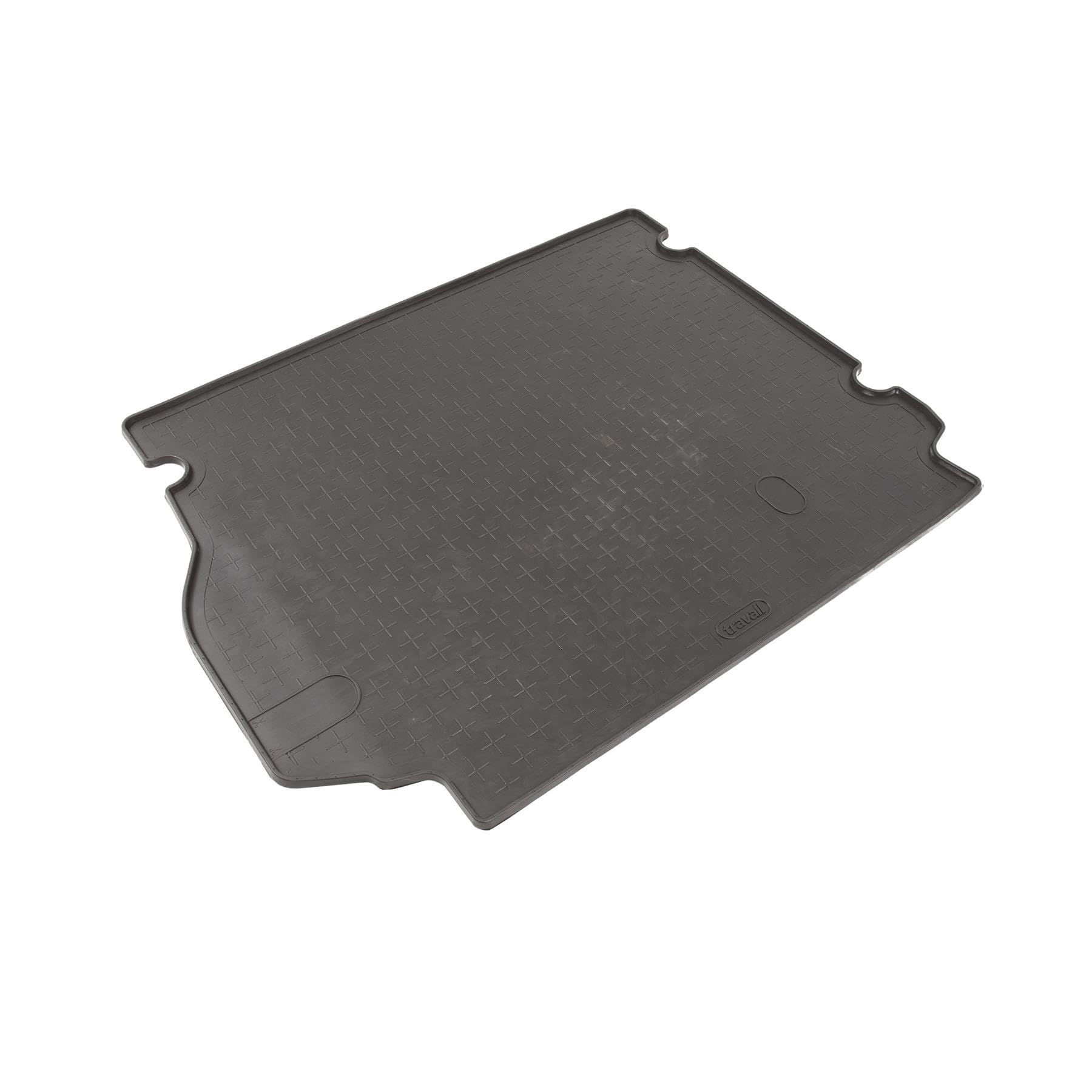 Travall Kofferraummatte Kompatibel mit Range Rover Sport (2005-2009) Autospezifischer Kofferraumwanne Hundefreundlicher Kofferraumschutz wasserdichte Schwarze Gummi-Allwettermatten von Travall