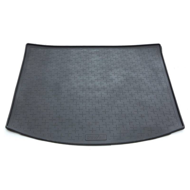 Travall Kofferraummatte Kompatibel mit Mazda CX-5 (2012-2015) Autospezifischer Kofferraumwanne Hundefreundlicher Kofferraumschutz wasserdichte Schwarze Gummi-Allwettermatten von Travall