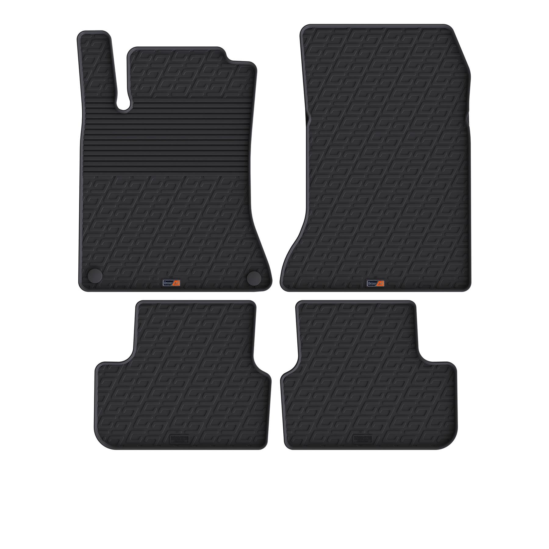 Travall Auto Gummimatten (4er Set) kompatibel mit Mb A/B/Cla/Gla-Class (2011-2018) - Strapazierfahige Robuste Premium Auto Fussmatten Schwarz Pflegeleichte Gummi Fussmatten Travall Auto Gummimatten (4er Set) kompatibel mit Mb A/B/Cla/Gla-Class (2011-2018) - Strapazierfahige Robuste Premium Auto Fussmatten Schwarz Pflegeleichte Gummi Fussmatten von Travall