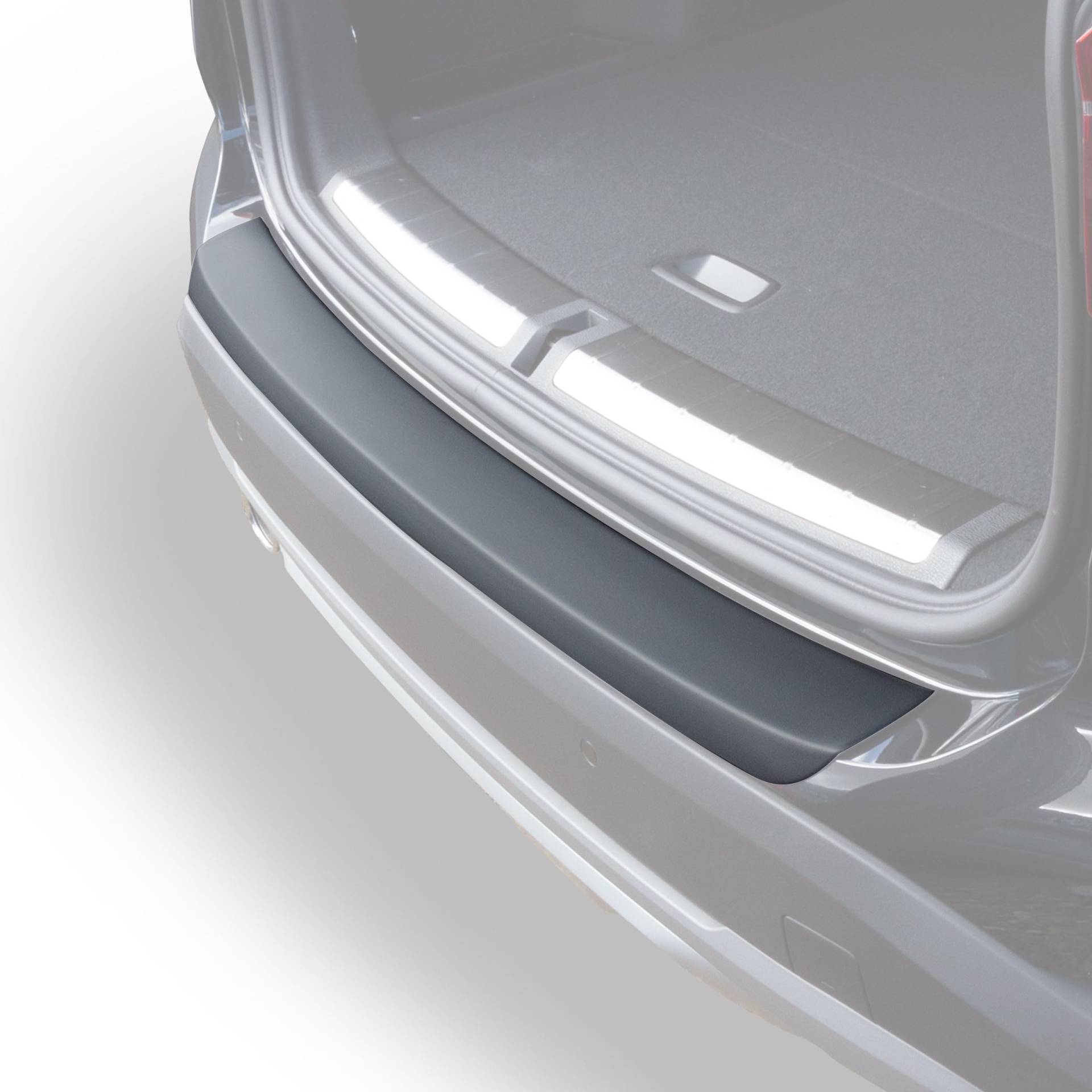 Travall Protector Stoßstangenschutz Kompatibel Mit BMW X1 Ab 2015 TBP1105P – Maßgeschneiderter Ladekantenschutz aus Hochwertigem ABS-Kunststoff von Travall