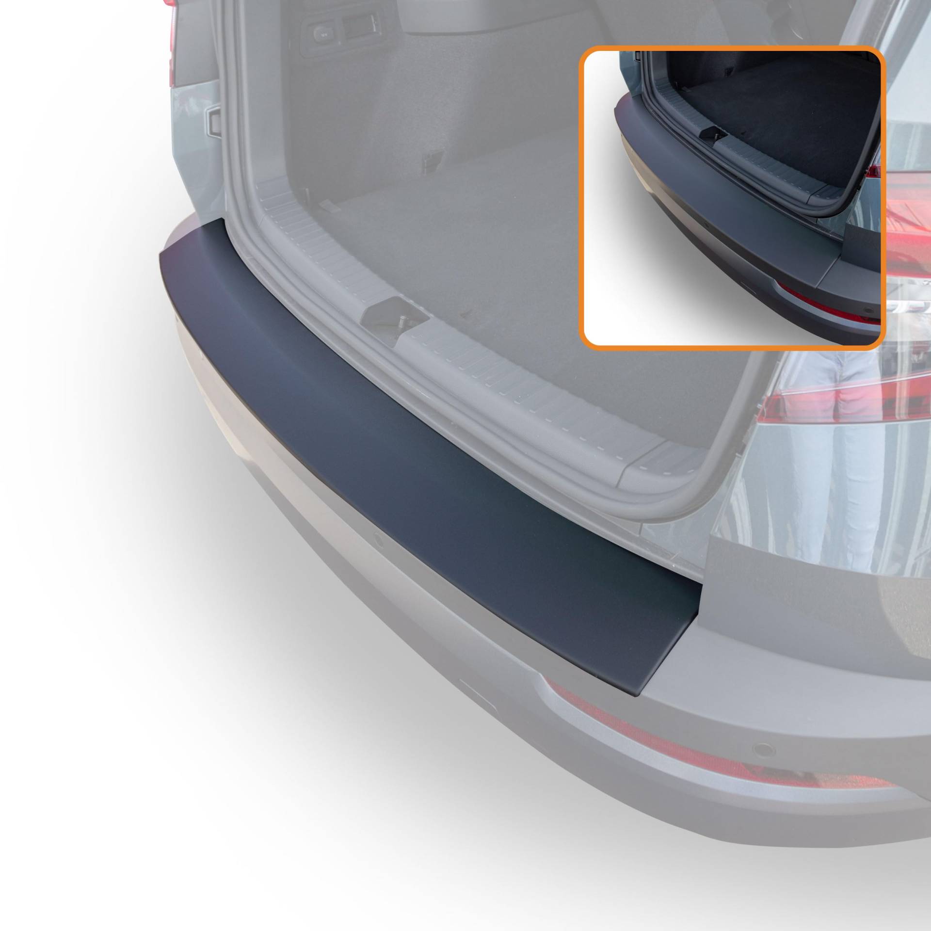 Travall Protector Stoßstangenschutz Kompatibel Mit Skoda Karoq Ab 2017 TBP1098P – Maßgeschneiderter Ladekantenschutz aus Hochwertigem ABS-Kunststoff von Travall