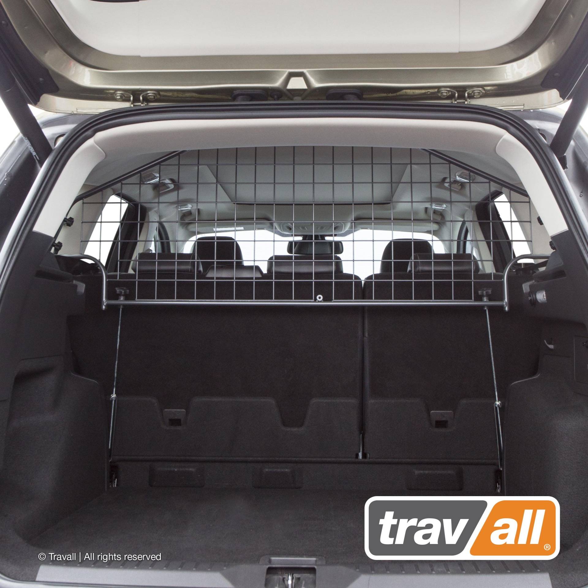 Travall Guard Hundegitter Kompatibel Mit Ford Kuga (2013-2019) TDG1411 - Maßgeschneidertes Trenngitter in Original Qualität von Travall