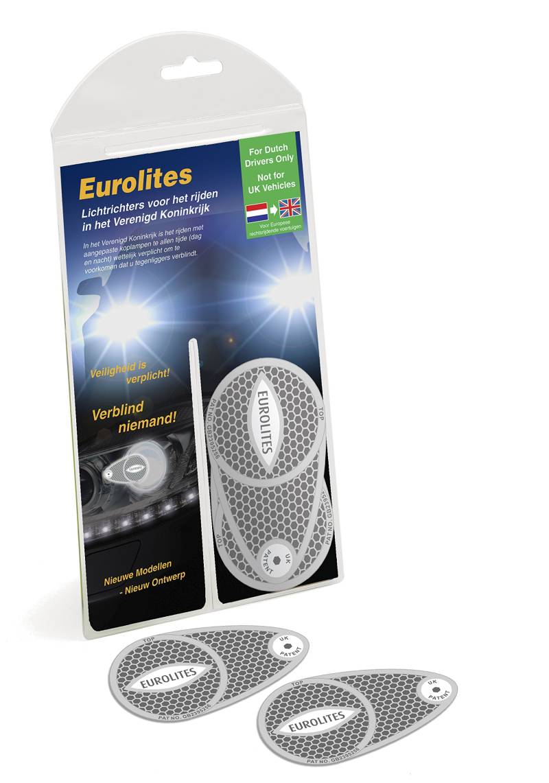 Eurolite Scheinwerfer-Adapter/-Umwandler zur Straßentauglichkeit im Vereinigten Königreich, mit niederländischen Anweisungen von Travel Spot