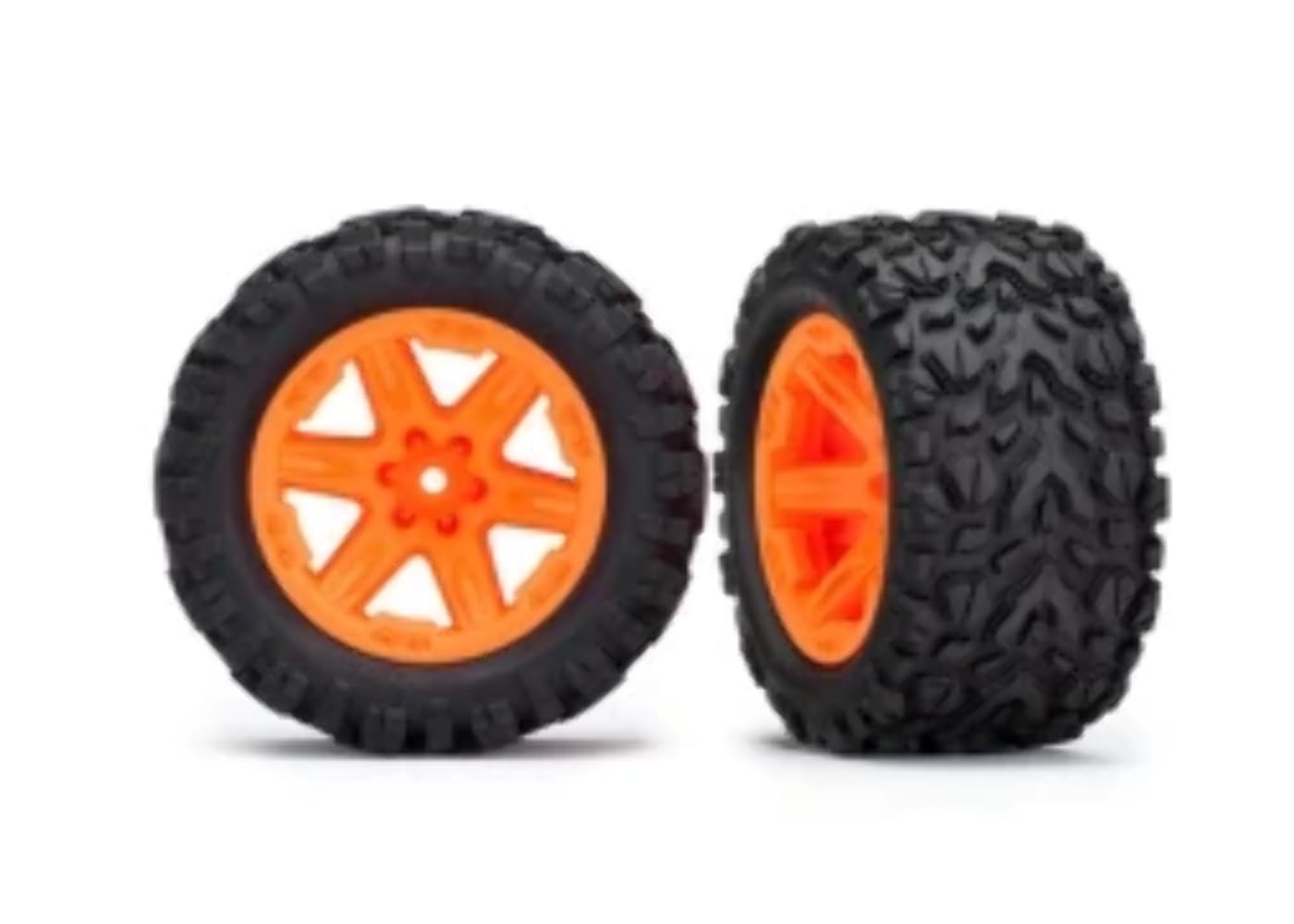 TRAXXAS 6773A Reifen Talon auf Kreisen orange Hex 12mm von TRAXXAS